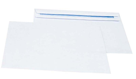 Croxley C5E (164 x 235mm) Wallet Envelope Seal Easi White, Box of 250